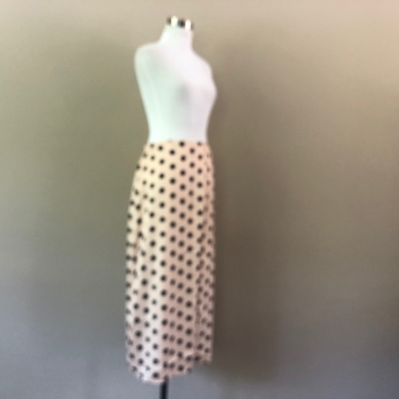 SKIRT Small Pink Black Polka Dot - Picture 2 of 6